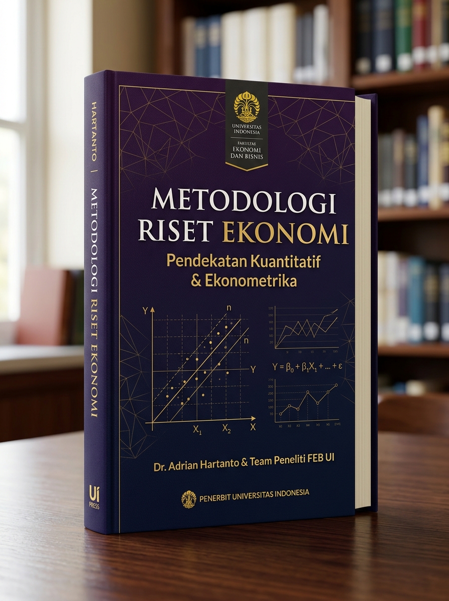 Sampul buku Metodologi Riset Ekonomi Era Digital